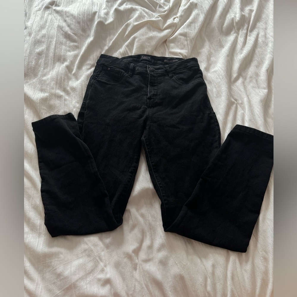Black jeggings